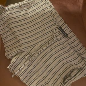 Striped shorts by Brandy Melville